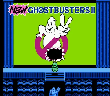New Ghostbusters II (Japan) screen shot title